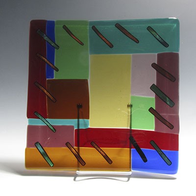 Fused Glass platter 106 SOLD OUT