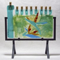 Fused Glass Menorah 101